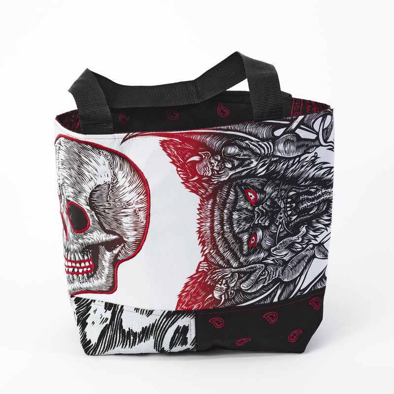 Wolf Diamond Tote Bag