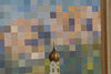 Pixel Mountains with a Church