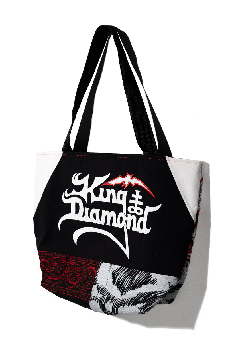 Wolf Diamond Tote Bag