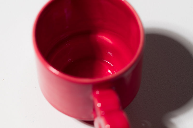 Flower Cup (Brushed Red)